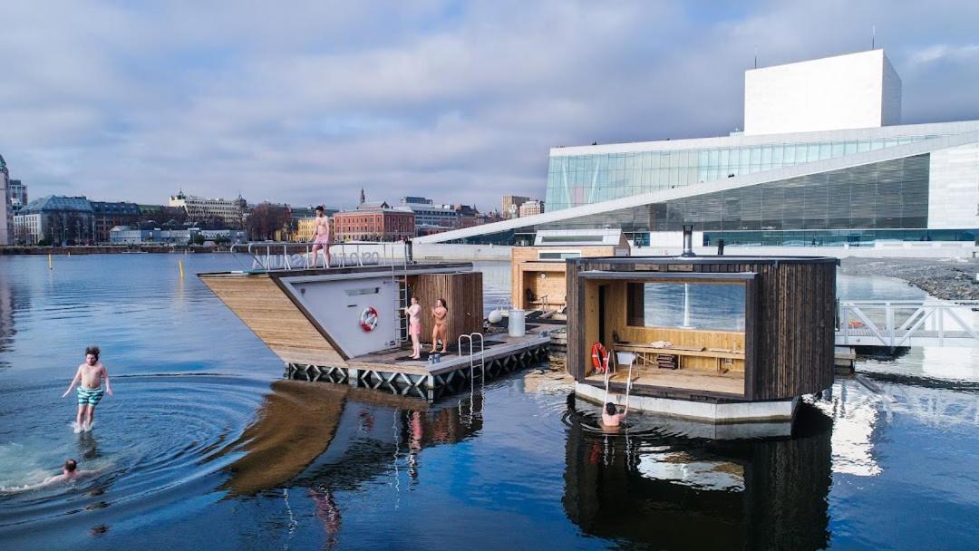 Spacious Modern 2Br Apartment At Central Oslo Barcode エクステリア 写真