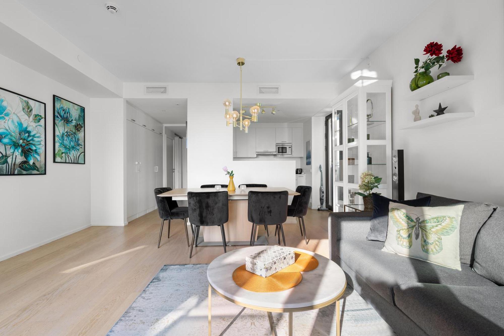 Spacious Modern 2Br Apartment At Central Oslo Barcode エクステリア 写真