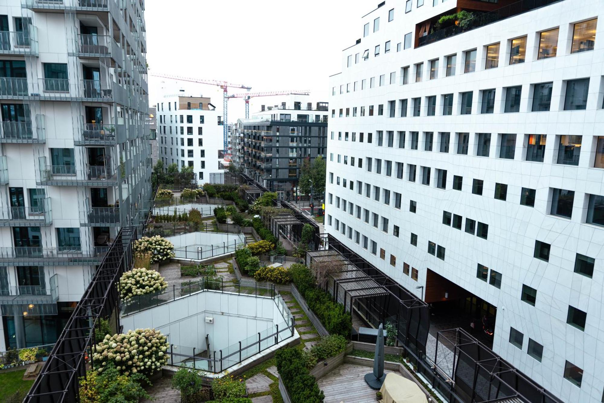 Spacious Modern 2Br Apartment At Central Oslo Barcode エクステリア 写真